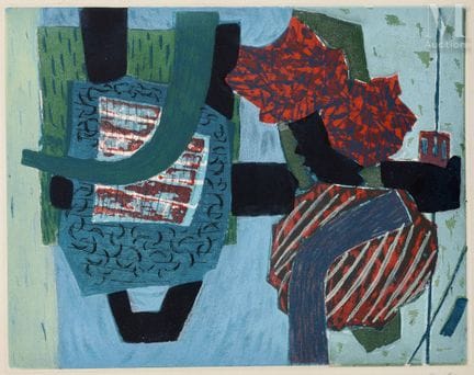 Henri GOETZ  (1909-1989)
Composition
Eau forte en 