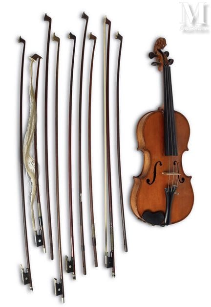 Un violín para principiantes y 9 arcos
Instrumento