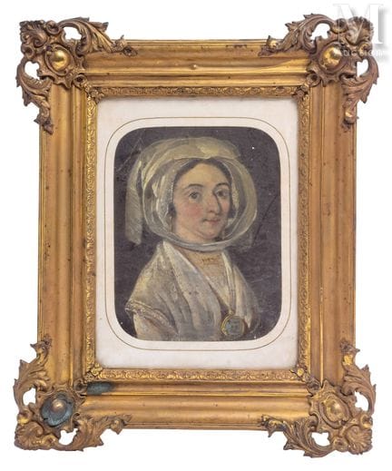 École FRANÇAISE du XIXe
Portrait de femme
Dessin
1