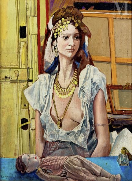 Ecole MODERNE du XXème siècle
Femme orientaliste a