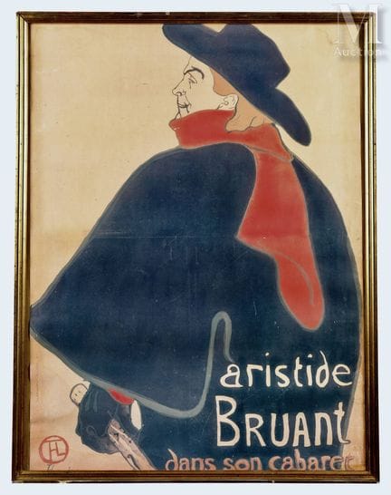 Nach Toulouse-Lautrec (1864–1901)
Aristide Bruant 