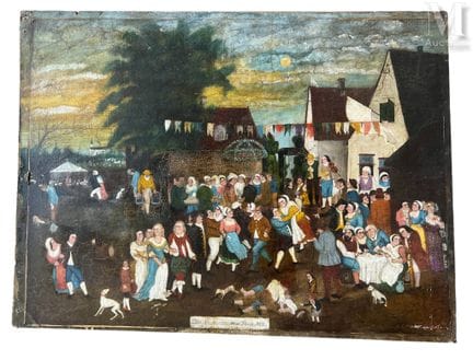 Ecole NAIVE du début du XX ème siècle
Fête flamand
