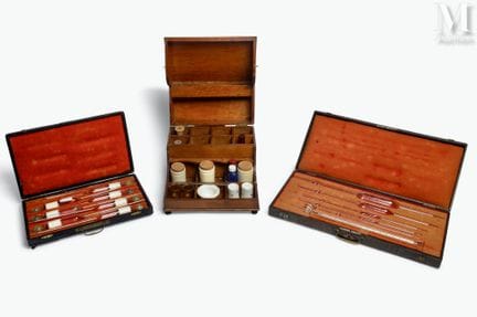 Instrumentos científicos
que incluyen 2 estuches d