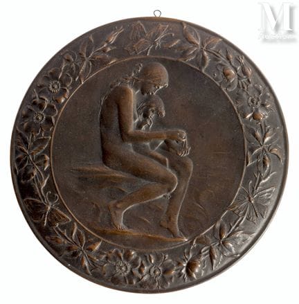 Louis Oscar ROTY (1846-1911), según
«El amor herid