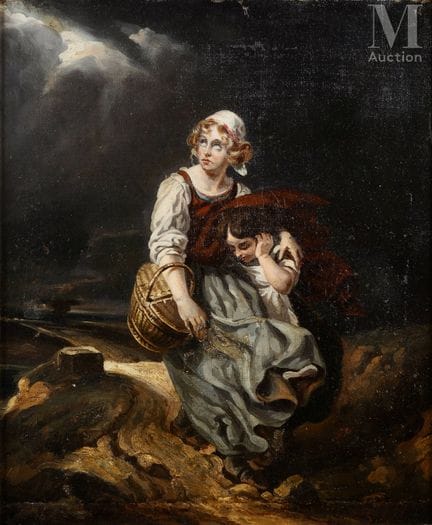 Ecole FRANCAISE de la fin du XIXe siècle, suiveur 