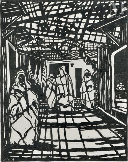 Jean Adrien MERCIER (1899–1995)
Souk von Fès – Mar