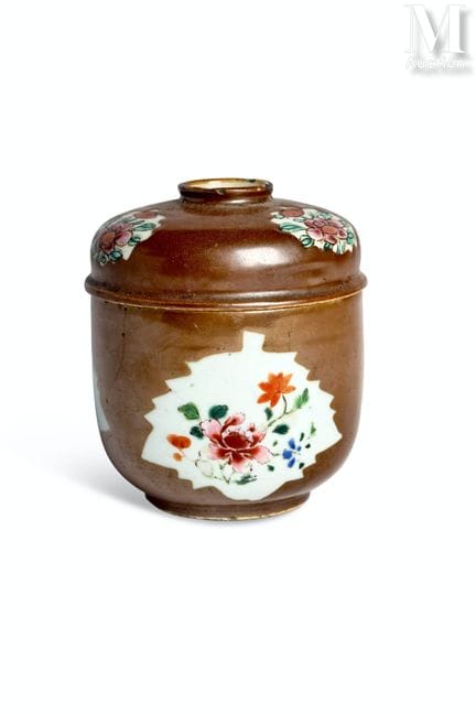 CHINA, Compañía de las Indias
Jarrón con tapa
de p