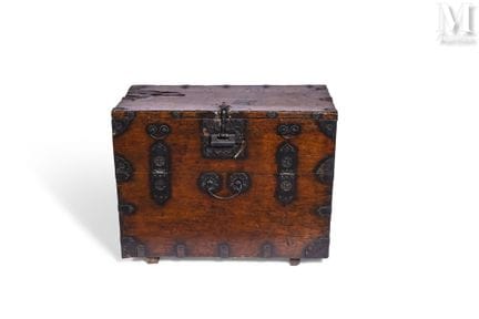 COREA o JAPÓN, finales del siglo XIX
Caja de mader