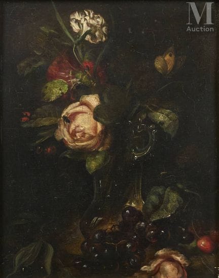 École FRANÇAISE du début du XXe siècle
Vase de fle