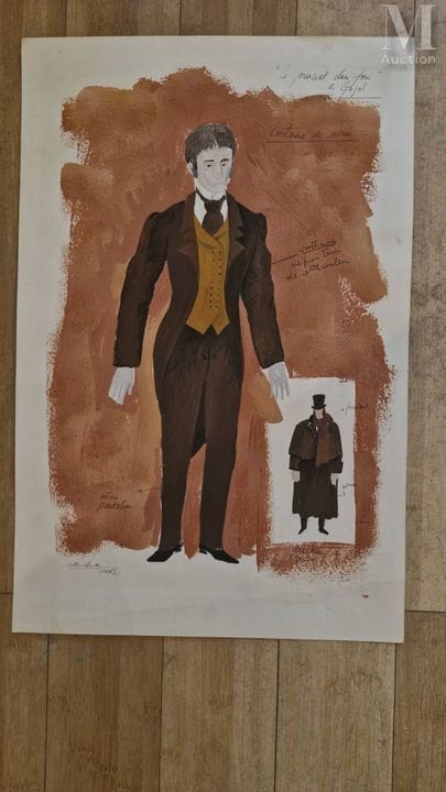 雅克·卡雷尔曼
果戈理的《疯子日记》
晚礼服
水粉画