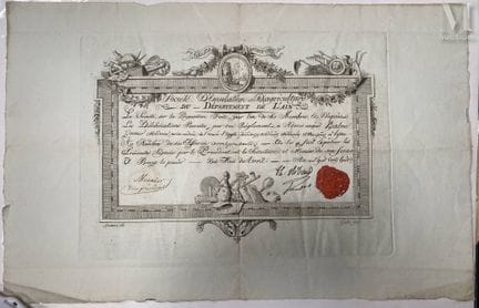 “安省激励与农业协会。”
安省（AIN）农业与激励协会
会员证书，于1808年4月1日在布尔格（Bo