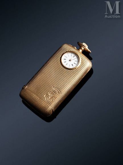 Rare 18k gold (750 parts per thousand) matchbox an