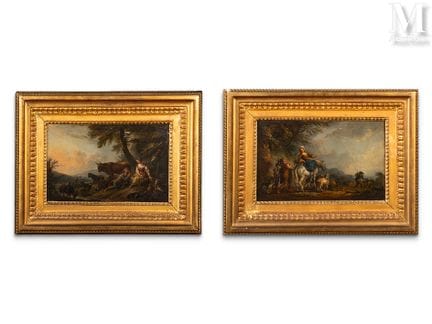 Jean-Baptiste LALLEMAND (Dijon, 1710
The Shepherds
