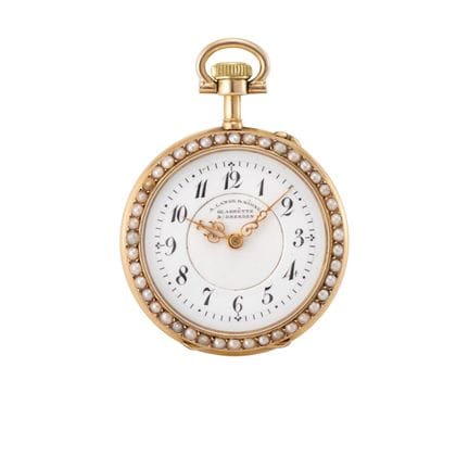 A. Lange &amp; Söhne - 女士怀表
一款极其罕见的、装饰性极强的格拉苏蒂女士吊坠