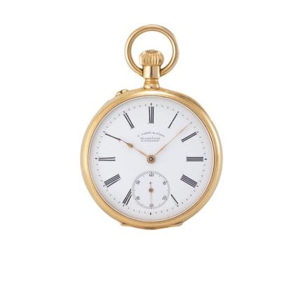 A. Lange &amp; Söhne - 1C级
一款精美的格拉苏蒂金质怀表

机芯 编号 40