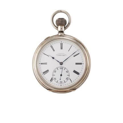 A. Lange &amp; Söhne - Deck Watch
一款大型格拉苏蒂怀表——库存表，