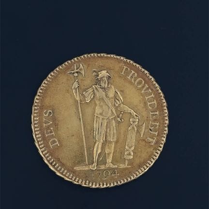 Suisse - Berne - République 
2 Duplones en or 1794