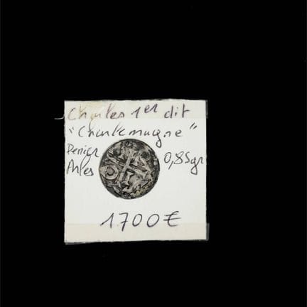 Carlo Magno (768-814)

Denaro d’argento coniato ad
