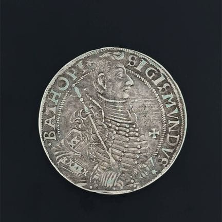 TRANSYLVANIE
Sigismond BATHORY 
Thaler d'argent 15