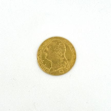 Louis XVI.
Louis d’or au buste nu.
1786 B : Rouen.