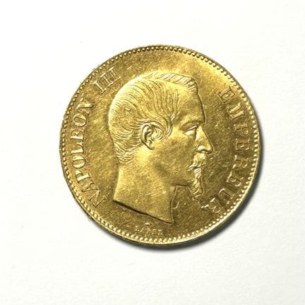 Napoleone III - 100 franchi d'oro non laureato 185