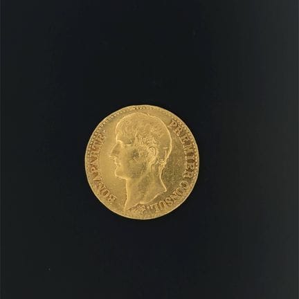 Consulat.
40 francs or an 12 A. 
Gad : 1080.
Coups