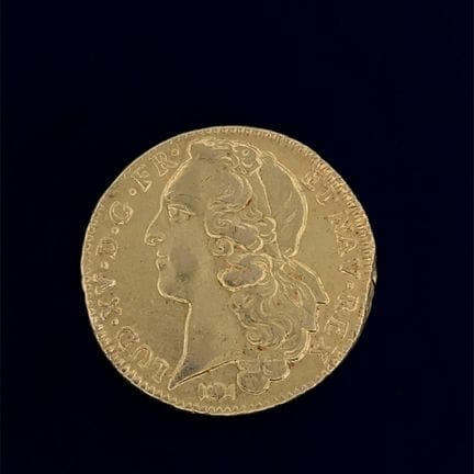 Luigi XV 
Doppio luigi d'oro con fascia 1767 K: Bo