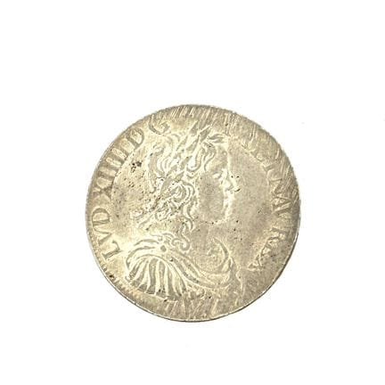 LOUIS XIV
Écu d'argent à la mèche longue
1652 T : 