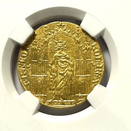 CHARLES IV (1322-1328) 
ROYAL D'OR 
Dup : 240 - Fr