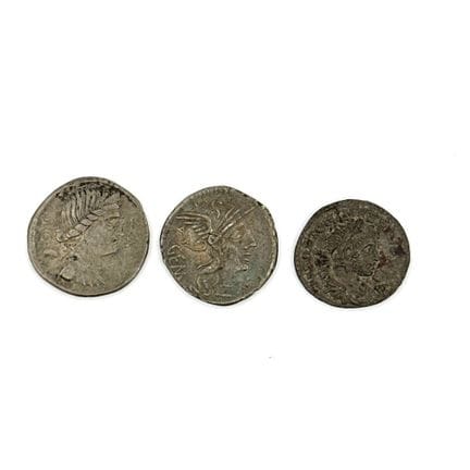 Rome - Lot de 3 deniers d'argent
République Romain
