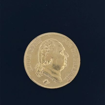 Louis XVIII – 40 francs or 1817 A.
Gad : 1092.
Net