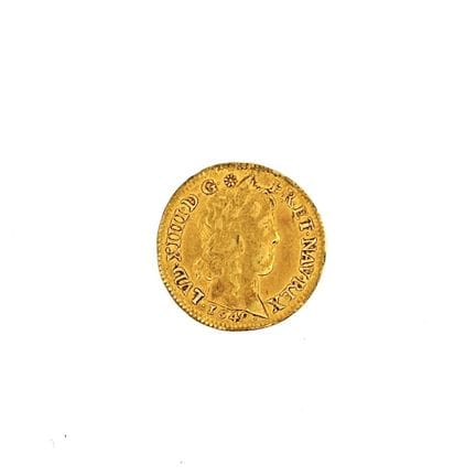 Louis XIV - louis d'or à la mèche longue, 1649 Par