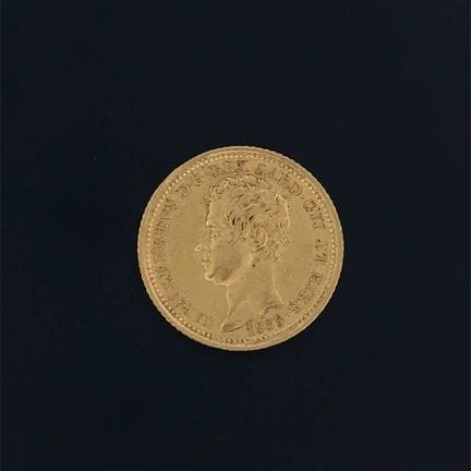 Italie – Sardaigne 10 lire or 1833 Turin
Friedberg