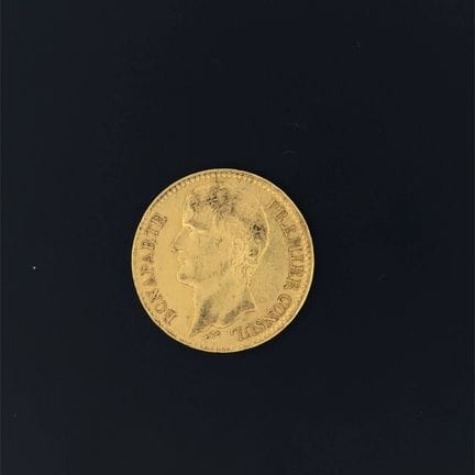 CONSULAT 40 francs en or AN XI A. 
Gadoury : 1080 