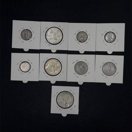 Stati Uniti - Lotto di circa 40 monete divisionali