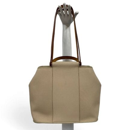 HERMES
Borsa Cabag in tela beige, fodera con due t