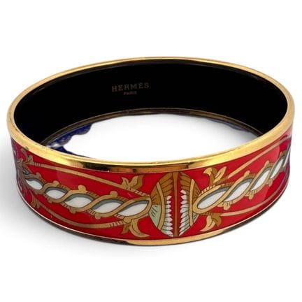 HERMÈS Paris
Bracciale a manicotto modello "Qu'imp