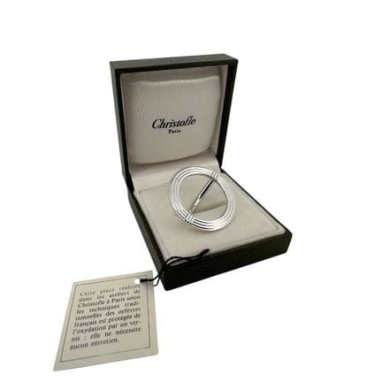 CHRISTOFLE
Schalring aus versilbertem Metall, Mode