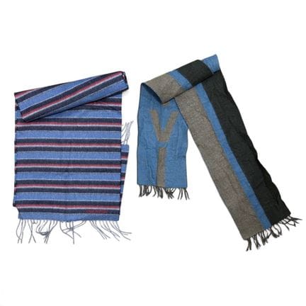 LOUIS VUITTON
Set di due sciarpe in cashmere polic
