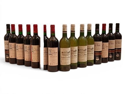 15 Bouteilles Château La BOTTE - Bordeaux Blanc et