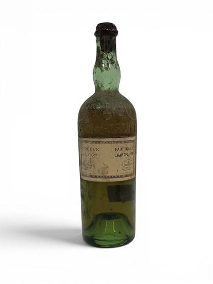 1  bouteille CHARTREUSE jaune, 1949 (et, B/V, trac