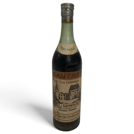 1  bouteille COGNAC "Fine Champagne", Gautret "trè