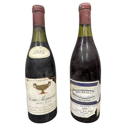 2 bouteilles BOURGOGNE DIVERS,  (1 Gros F&S Vosne-