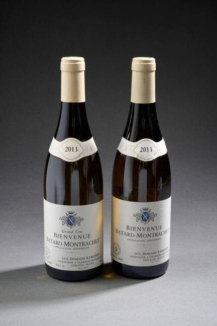 2 bouteilles BIENVENUE-BÂTARD-MONTRACHET Grand cru