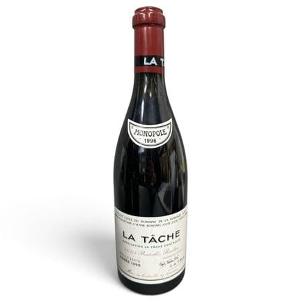 1  bouteille LA TÂCHE, DRC 1996 (elt, contre-étiqu