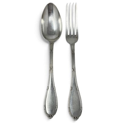 LAPPARRA Et GABRIEL 
Couverts en argent (950) modè