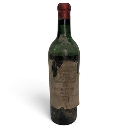1  bouteille Château MARGAUX, 1° cru Margaux 1947 