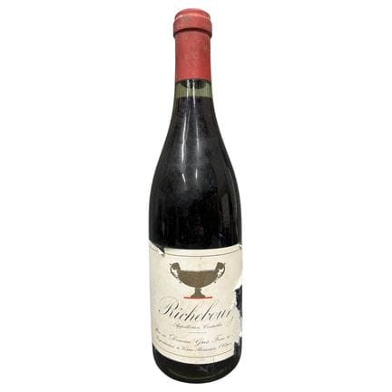 1  bouteille RICHEBOURG, Gros F&S SM (elt, ea)