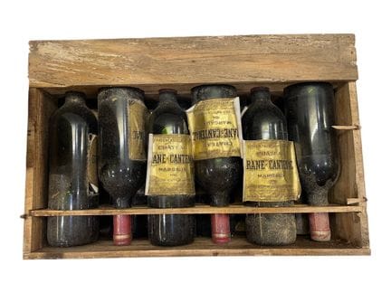 12瓶1996年玛歌产区布兰-康特纳克酒庄（Brane Cantenac）二级列级庄葡萄酒。75 c