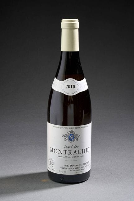 1 bouteille MONTRACHET Grand cru 2010 - Domaine RA